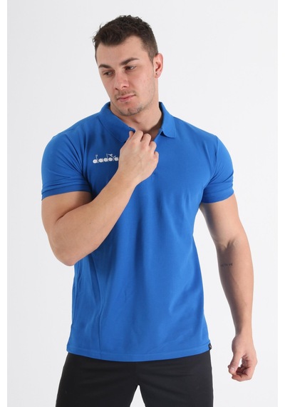 Diadora Liv Kamp Polo T-Shirt Mavi