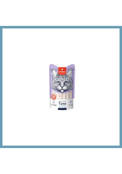 Wanpy Ton Balıklı Ve Yengeçli Krema Kedi Ödülü 25x14 Gr Mbt06