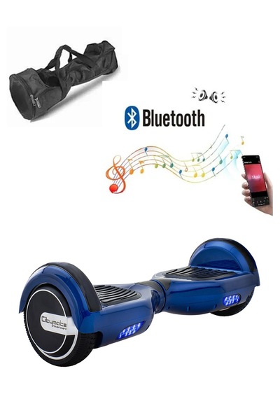 Citymate Hoverboard Elektrikli Kaykay Bluetooth Çantalı 6.5 Mavi