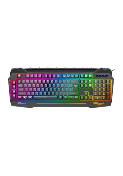 Klavye Gk702-rgb Black Kablolu Multımedya Q Tr