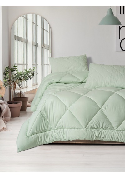 Cotton Box Softwash Tek Kişilik Yorgan Seti Adaçayı Yeşil