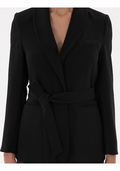 Pierre Cardin Kadın Siyah Ceket 50290388-vr046 Siyah