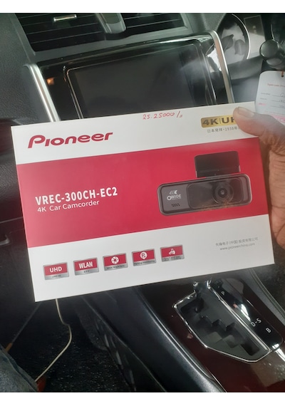 Pioneer Vrec-300ch Ec2 4k Ön - Arka Kayıt Kamerası