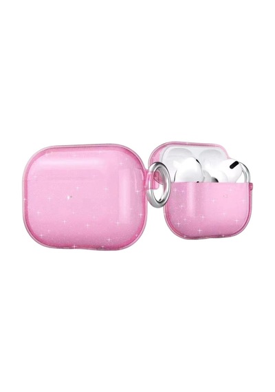 Movenchy Apple   Uyumlu  Airpods Pro 2 2.nesil Shell Kılıf - Pembe