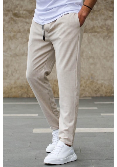 Madmext Bej Jogger Pantolon 4242-bej Bej