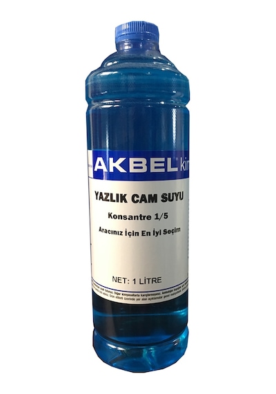 Akbel Yazlık Cam Suyu 1 Litre Konsantre 1-5