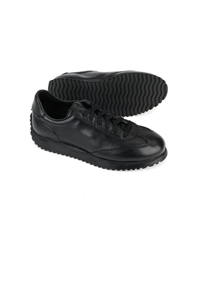 Ziya Erkek Hakiki Deri Sneaker 1611026z229 Siyah 1611026z229 000 40