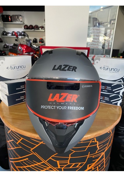 Lazer Golden Çene  Açılır Kask  Mat  Gri