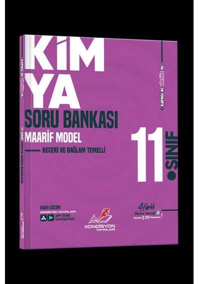 Kondiyon 11.sınıf Virtüöz Kimya Soru Bankası Maarif Model
