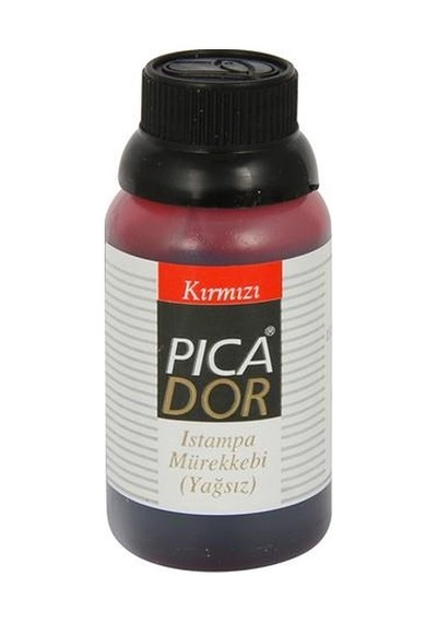 Picador Istampa Mürekkebi 30 CC Renk - Kırmızı Ke-003