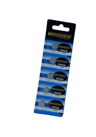 Wılkınson 1216 3v Lityum Düğme Pil 5'li Paket Evimdeyokyok