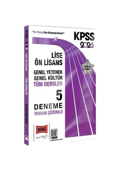 Kpss Lise Ön Lisans Deneme 5 Fasikül