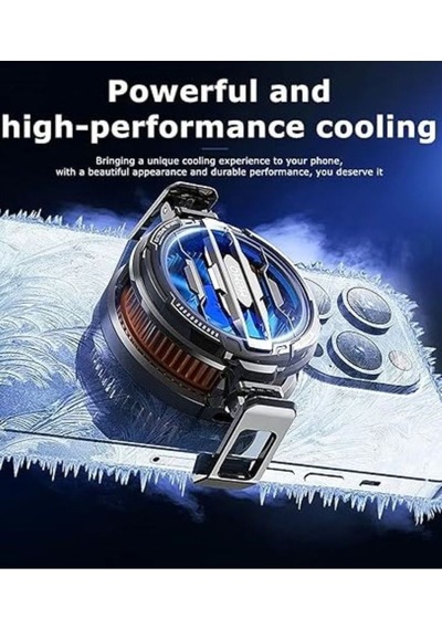 Cx-07 Manyetic Telefon Soğutucu Fan Gaming Magnetic Cooler Fan