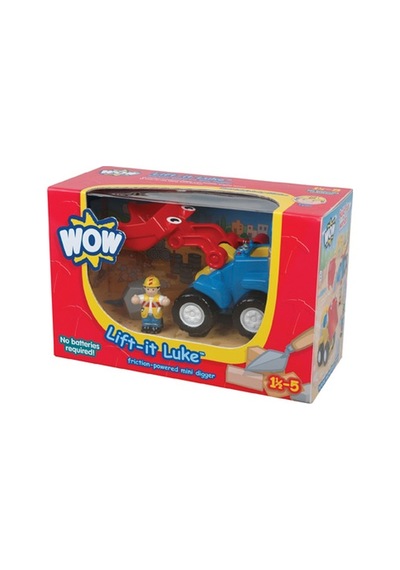 Wow Toys Lift-İt Luke-Kazıcı Yükleyici Luke 01026