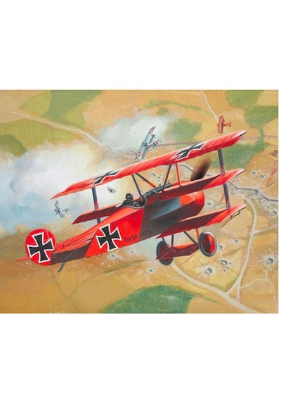 Revell 1 72 Fokker Dr.1 Triplane Model Seti 64116