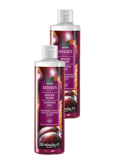 Spiced Plum Baharatlı Erik Ve Portakal Kokulu Duş Jeli 250 Ml. İkili Paket Portakal