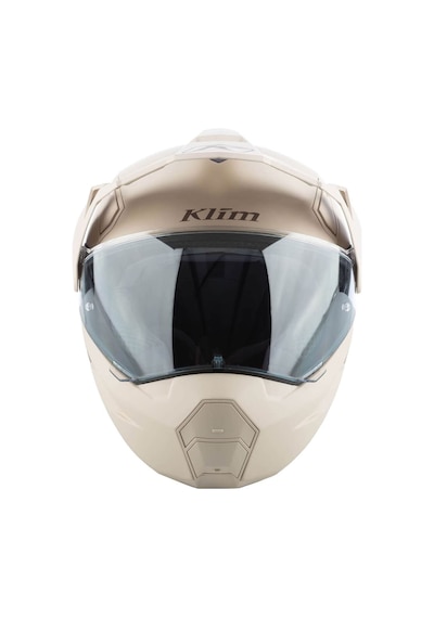 Klim X1 Alpha Carbon Korumalı ADV Motosiklet Kaskı Krem Kahverengi
