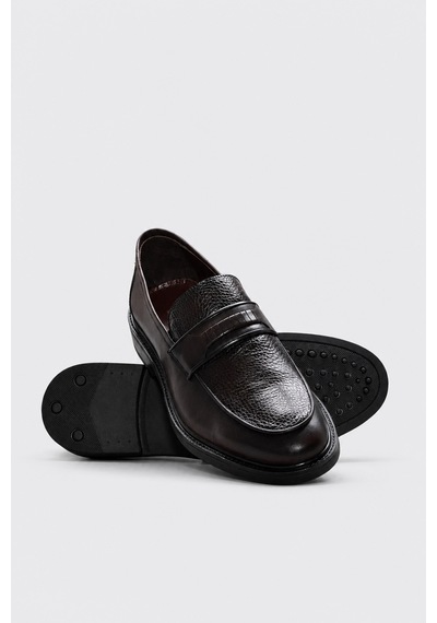 Fast Step Hakiki Deri Erkek Klasik Ayakkabı 126ma020-1 Kahve