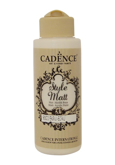 Cadence Style Matt Akrilik Boya 120Ml 9022 Mor Lila