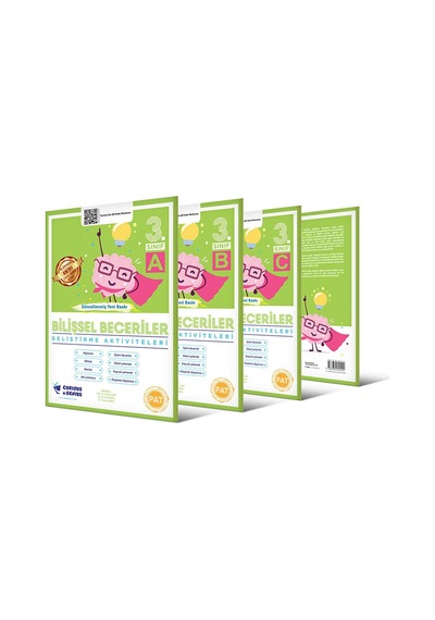 Curious&Genius Pat 3. Sınıf Bilişsel Beceriler Geliştirme Aktivite Seti
