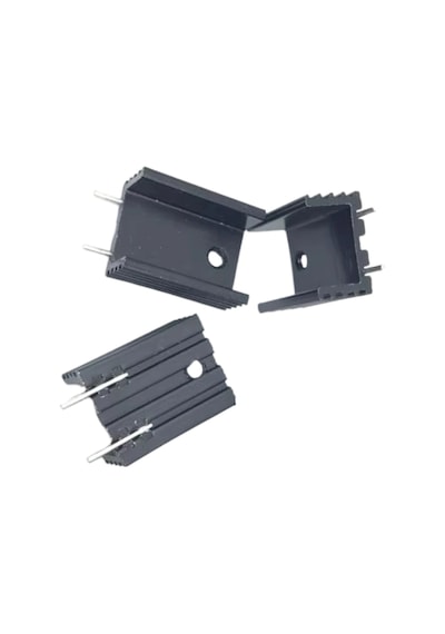 To-220 Metal Soğutucu Heatsink 15x10x20mm 2 Pin 1 Adet