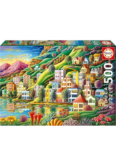 Educa 500 Parça Gizli Liman Puzzle - 19552 - Hidden Harbor
