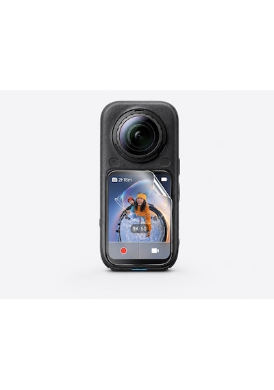 Insta360 X6 Aksiyon Kamera  3 Adet Şeffaf Ekran Koruyucu Nano Jelatin