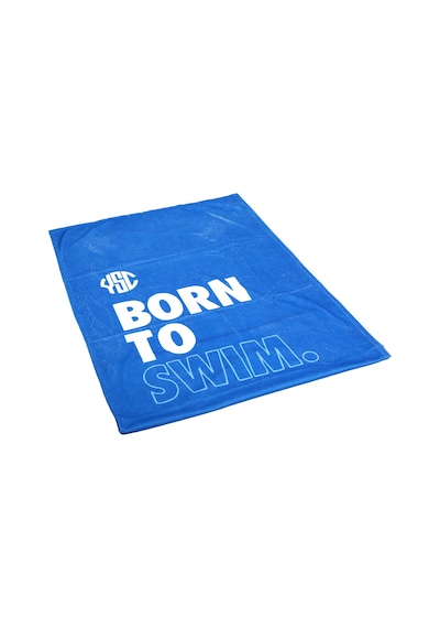 Ysc Born To Swim Çocuk-yetişkin Havlu - Mavi - 90-120cm Mavi