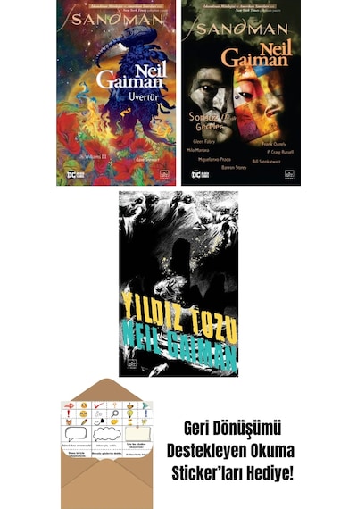 Sandman: Uvertür + Sandman 11 Sonsuz Geceler + Yıldız Tozu