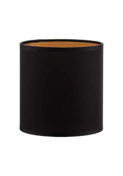 Levaillant Siyah Abajur Şapka & Başlık - İçi Gold Kaplama, 15 Cm Çap, 18 Cm Yükseklik - Özel Üretim & Kusursuz İşçilik