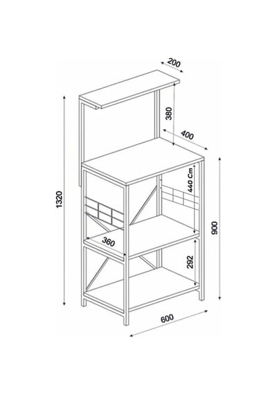 Ceramical Mb1 Yükseklik Ayarlı Mutfak Bangosu, Bar Masası, Çok Amaçlı Dolap, Mutfak Adası - Sakramento Ceramical Mb1 Yükseklik Ayarlı Mutfak Bangosu, Bar Masası, Çok Amaçlı Dolap, Mutfak Adası - Sakramento