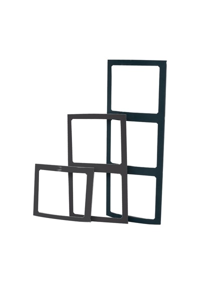 Paneli Çerçevesi, Tekli, L 9.5Cm W 10Cm, Siyah