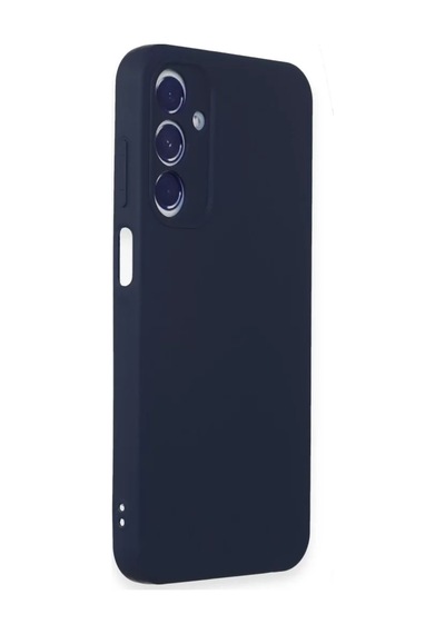 Newface  Samsung  Uyumlu Galaxy A15 4g Kılıf First Silikon - Lacivert