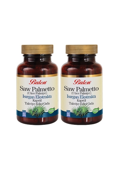 Balen Saw Palmetto Cüce Palmiye Isırgan Ekstratı Kapsül 60'Lı 2