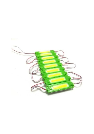 Cob Led Modül Yeşil 12V 2 Watt Cob Led (10 Adet)