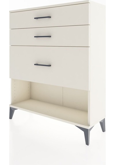 Arges Şifonyer 3 Çekmeceli 88x30x106 Aytaşı-aytaşı Aytaşı