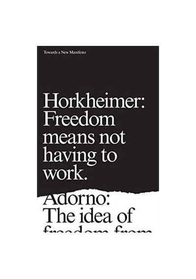 Towards A New Manifesto 9781786635532