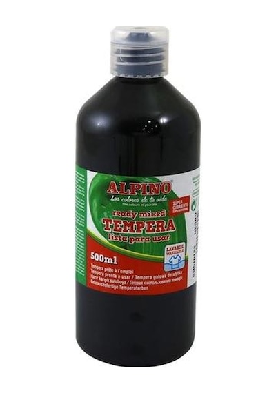 Alpino Tempera Suluboya 250 Ml Siyah Dm-040183