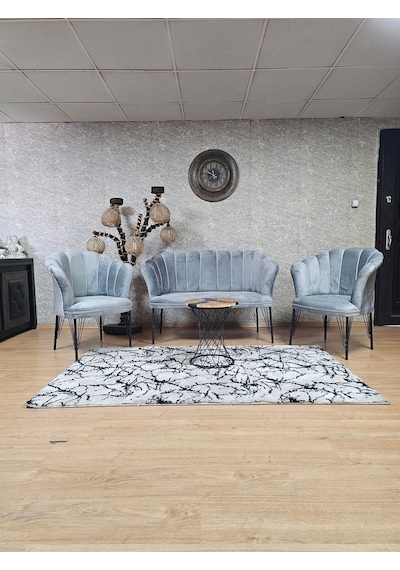 Zafir Siyah Boyalı Tel Ayak Papatya Çay Seti Koltuk Takımı , Balkon, Salon, Ofis, Cafe Koltuk Takımı Gri Zafir Siyah Boyalı Tel Ayak Papatya Çay Seti Koltuk Takımı , Balkon, Salon, Ofis, Cafe Koltuk Takımı Gri