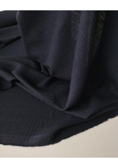 Lacivert Renkte Krep Kumaş En: 145cm-11411