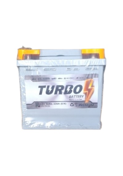 Turbo 50 Ah. Kare Akü 420a En Petlas Garantisi Altında Üretim Tarihi: 2026