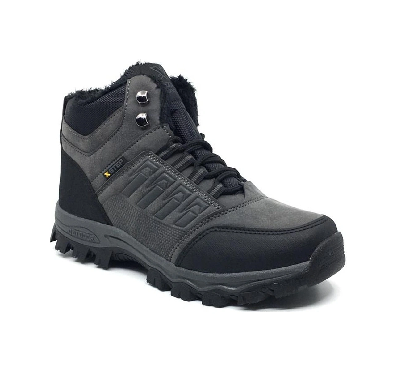 X-step Poliüretan Füme Erkek Suya Dayanıklı Outdoor Bot - Füme - 38 Füme