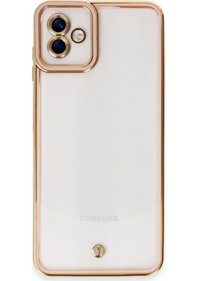 Samsung Uyumlu Galaxy A04 Kılıf Liva Lens Silikon Gül