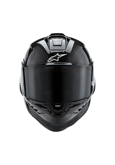 Alpinestars Supertech R10 Carbon Spor Motosiklet Kaskı Siyah