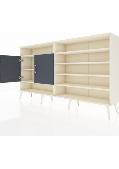 Arges Konsol 7 Raflı 2 Kapaklı 176x30x99 Aytaşı-antrasit/çam Aytaşı-antrasit/çam Arges Konsol 7 Raflı 2 Kapaklı 176x30x99 Aytaşı-antrasit/çam Aytaşı-antrasit/çam