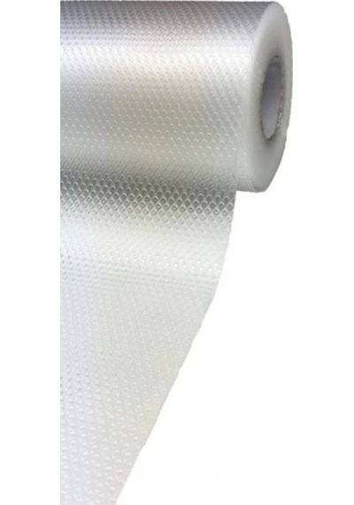 Kaymaz Kaydırmaz Tabak Altı Örtüsü - Eva Malzeme - 10 Metre X 45 Cm Plastik 45 X 125 Beyaz Tr Diğer