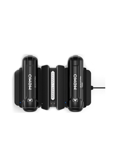 MEMO DL10 Telefon Soğutucu Fan Batarya Şarj Paneli + 2 Yedek Powerbank