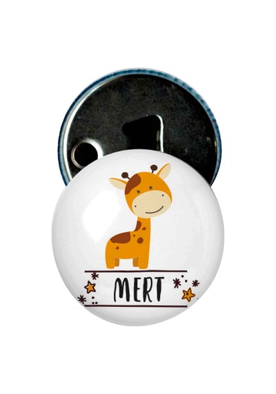 Famous Bebek Şekeri Magnet Bebek Mevlüt Hediyelik Isimli Kapak Açacak  (434856182)
