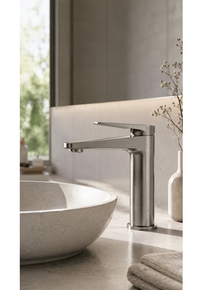 Newarc Next Lavabo Bataryası Metalik Gri 984521g