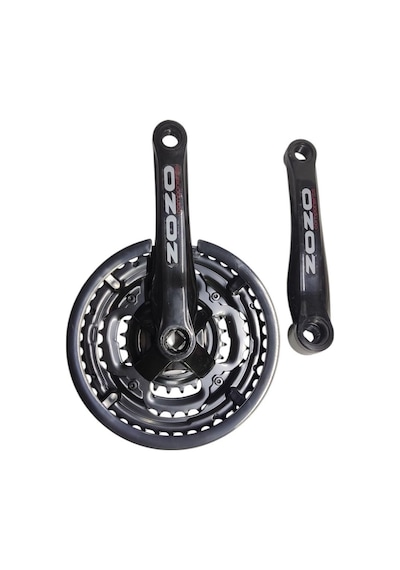 Zozo Bisiklet Aynakol Sağ Sol Takım 3 Lü Dişli- 24/34/42tx170mm Xc100- Sp16-ts540p Siyah Renk